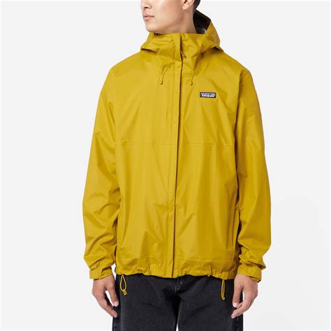 patagonia yellow rain jacket|More.